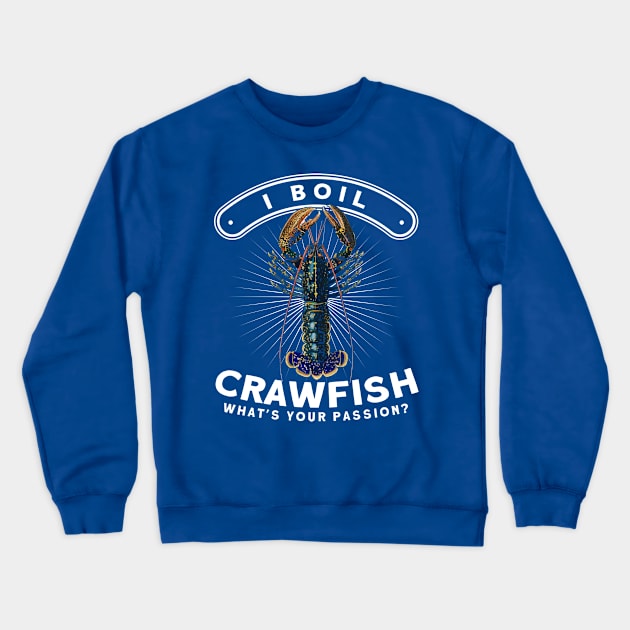 Seafood Crawfish Lover Crawfish Crewneck Sweatshirt by Toeffishirts